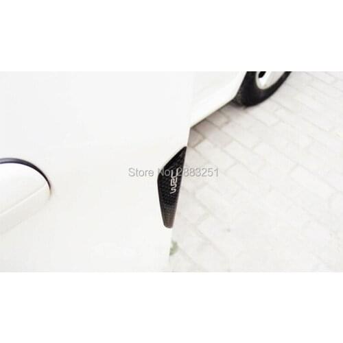 Car Styling Carbon Fiber Door Protector Door Side Edge Sticker For Mitsubishi outlander 2016 lancer 10 9 pajero asx Accessories