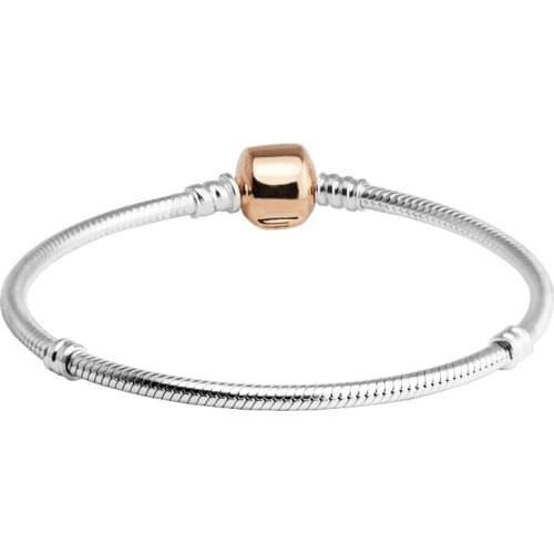CKK Bracelet women Men Rose Gold Moment Bracelets Pulseira Feminina Masculina Pulseras Mujer Moda Silver 925 Sterling jewelry
