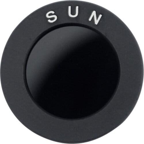 1.25 Inches Black Solar Filter Astronomical Telescope Accessories Optical Glass Lens Optical Filter Lens Filter