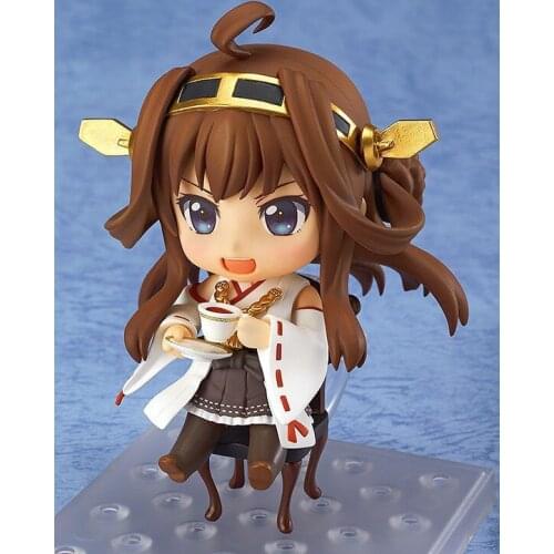 Air combat Kantai Collection Kongo Afternoon Tea Boxed Figure Car Decoration 10cm