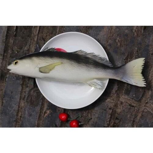 Freshwater Seafood Food Fish Model Simulation Pu Fake Kid Toys Model Kitchen Decoration Props Teaching Materials Teaching Aids