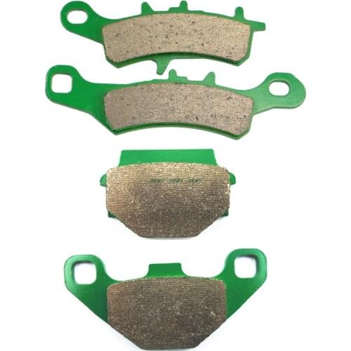 Disc Brake Pads Set For Kawasaki Klx250 Klx 250 H1 Super Sherpa 1998 1999 2000 2001 2002 2003 2004 2005 / Super Sherpa 2000 &Up