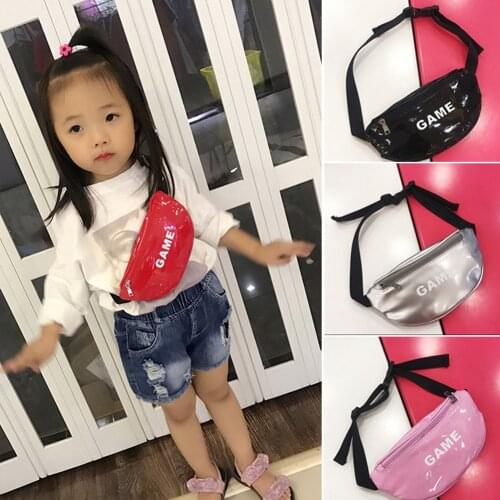 New Childrens Cross-body Chest Bag Women PU Leather Cross Body Bags Crossbody Waist bag Shoulder Messenger Travel Packet