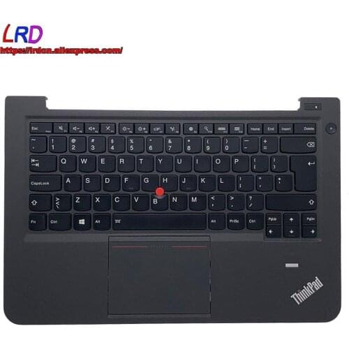 New Original Shell C Cover Upper Case Palmrest With Big Enter English Backlit Keyboard for Lenovo Thinkpad S3 S431 S440 Laptop