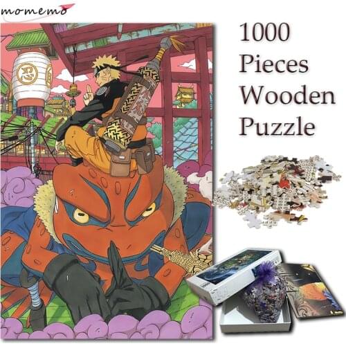 MOMEMO Jigsaw Puzzle 1000 Pieces Naruto Gama Cartoon Anime Puzzles for Adults NARUTO Puzzle 1000 Pieces Games Kids Children Toys