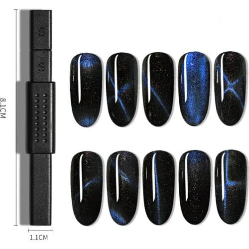 Cat Eye Magnetic Stick Magnet Plate Magnet Set For Cat Eye Effect Cat Eye Magnetic Gel Nail Polish Art Tool Manicure Stick