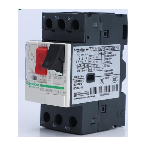 Motor Breaker GV2-ME 3P 0.1-32A 10C 07C 08C 14C 16C 20C 05C 06C 04C 22C 32C 21C