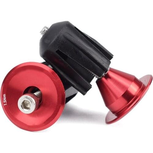 1 pair Bicycle Grips Handle Bar Ends Cap BMX MTB Handlebar Plugs Bicycle Handlebar Mountain Road Bike Bicycle Accessories