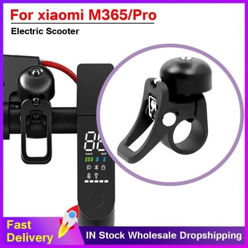 Scooter Horn Bell for Xiaomi M365 Pro1S Electric Scooter Alarm Safety Handlebar Aluminumx Alloy Bell Loud Crisp Ring Accessories