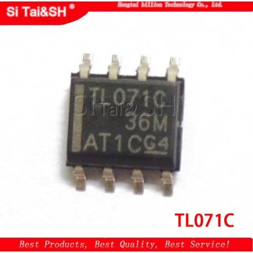 10pcs/lot TL071C TL071 SOP-8 Operational amplifier circuit