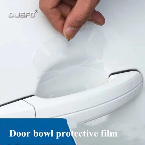 4Pcs Car door Handle Protection Film Car sticker for Chery Fulwin QQ Tiggo 3 5 T11 A1 A3 A5 Amulet M11 Eastar Elara
