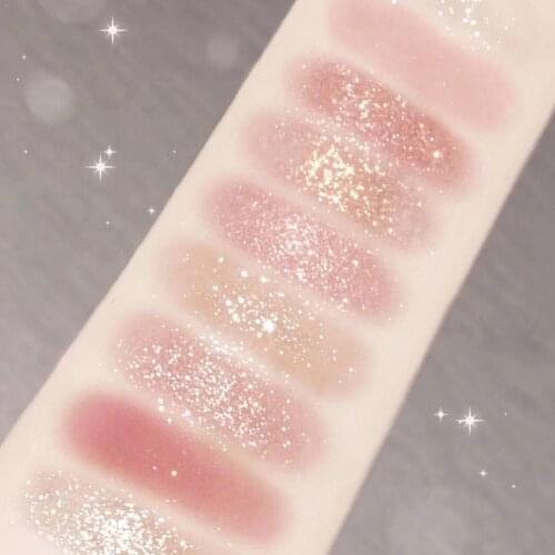 9 Colors/set Of New Acrylic Pearlescent Matte Eyeshadow Waterproof Eyeshadow Nine Square Long Grid Palette Lasting Q9H2