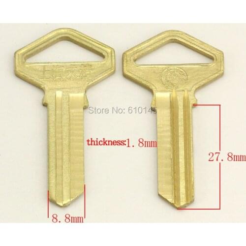 A002 new big cow head blank key door key