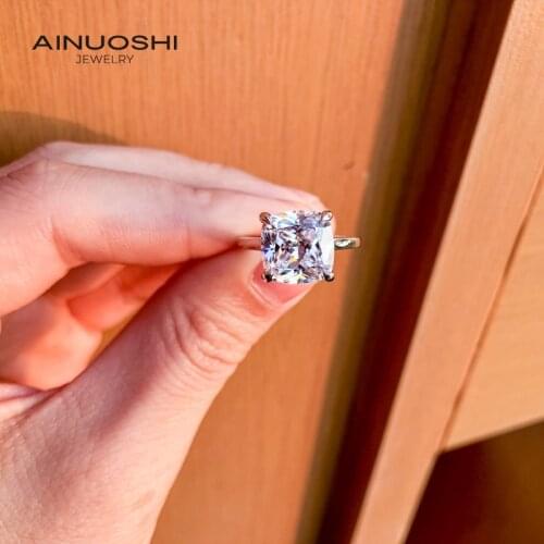AINUOSHI Rings With Cubic Zirkonia For Women