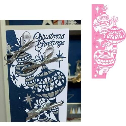 BAUBLE EDGER Metal Cutting Dies for DIY Scrapbooking Crafts Dies Cut Stencils Maker Photo Album Template Handmade Decoration NEW