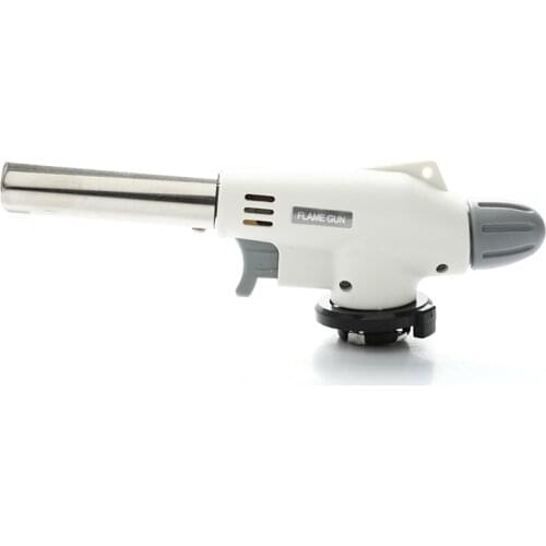 Butane Burner Gas Welding Gun Torch Blowtorch Cooking Soldering AutoIgnition Accessories Lighter Heating Flame BBQ Heating Tools