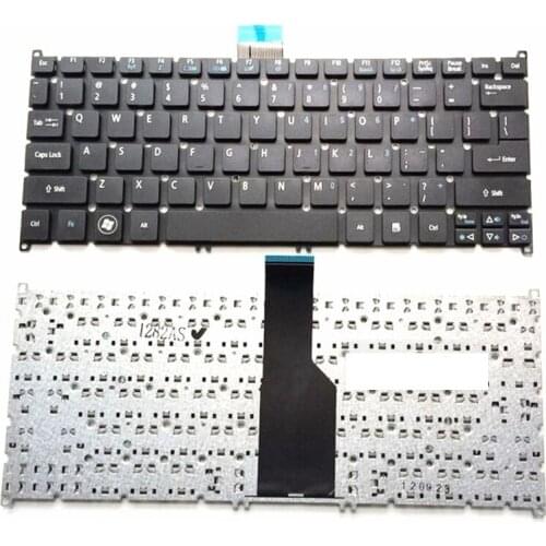 US Black New English Replace laptop keyboard For Acer For aspire S5-951 S5 S5-391 V5-121-131 B113 ONE B113 725 726 AO765 MS2346