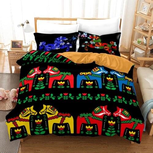 Home comforter bedding sets 3D Qualified Queen King Bedding Set Duvet Cover Pillow Cases comforter bedding sets 2-3pcs style6
