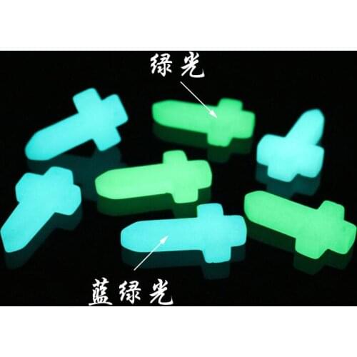 Luminescent stone cross pendant moonlight stone pendant