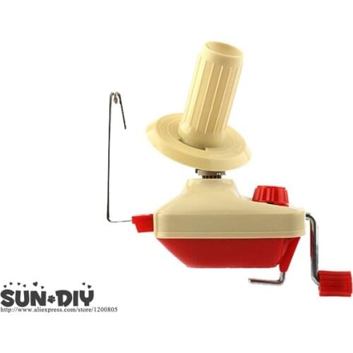 Free Shipping Red yarn wire wrap machine, Yarn hand-winding machine needlework tools, knitting machine, yarn machine