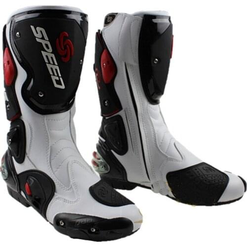 New style original outdoor cycling leather boots motorcycle boots Racing Boots riding boots waterproof windproof 3 colors k-1