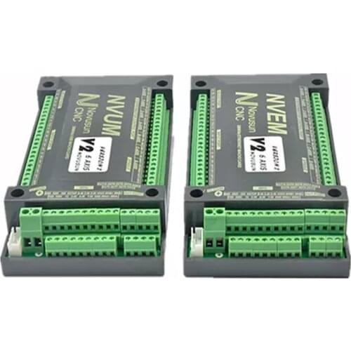 NVUM/NVEM 3axis 4axis 5axis 6axis CNC Controller USB/Ethernet Interface Board Card for Stepper Motor MACH3 Motion Control Card