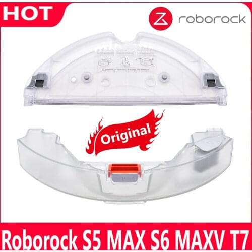 Roborock S5 MAX S50 MAX S55 MAX S6 MAXV T7 Original Electric Control Water Tank and Water Tank Tray Vacuum Cleaner Parts