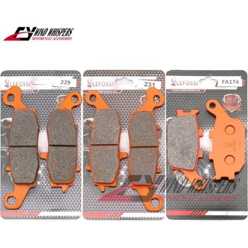 Motorcycle Front Rear Brake Pads For Suzuki SV650 DL650 DL 650 2004-2011 V-strom DL 1000 DL1000 2002-2011 SV400 SV650