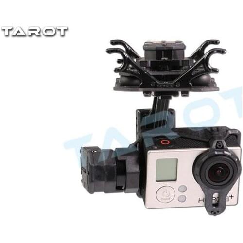 Tarot T4-3D Dual Shock-Absorber Gimbal For Gopro Hero4/3+/3 Double Shock Absorber Gimbal TL3D02