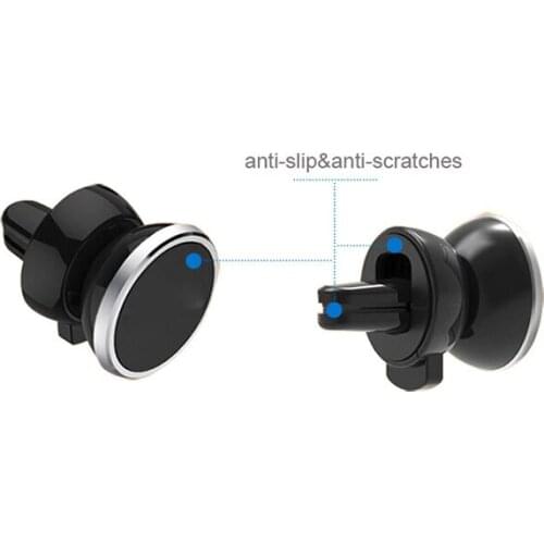 Rotary Magnetic Car Air Vent Clip Holders Stands For Galaxy A9 A7 A8 A8+ A6 A6+ J7 J3 J2 Pro(2018) J8 J6 A8 A9 Star J2 J7 Prime