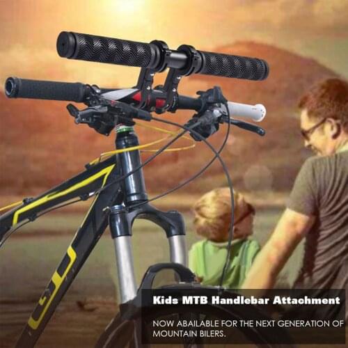 Kids MTB Handlebar Mountain Bike Child Seat Handlebars Non-Slip And Shock-Proof Seat Hand Bar For Cycling Bicycle Accessories