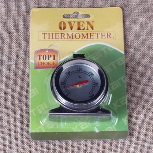 Oven Thermometer Gauge Kitchen Food Meat Cooking 300°C Hot Household Thermometers Stainless Steel Temperature