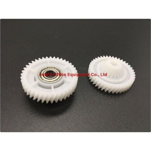 2Pcs Waste Toner Recycling gear for use in Xerox DC 4110 4112 4127 4590 4595 900 1100, toner gear, powder gear