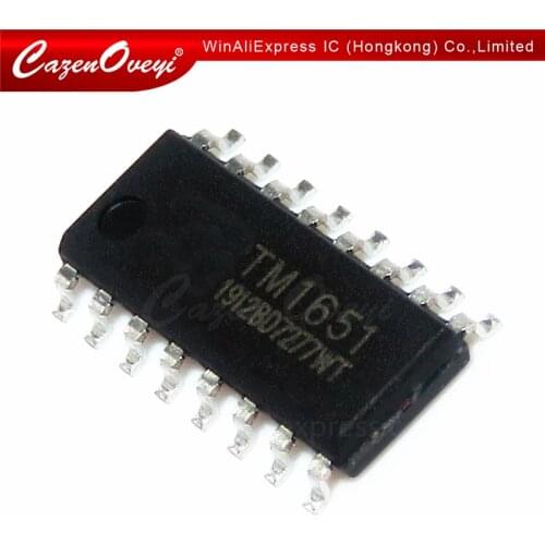 5pcs/lot TM1722 TM1668 TM1651 TM1638 TM1637 SOP New original IC In Stock