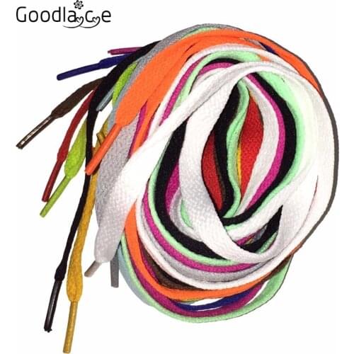 50 Pairs of Flat Shoelaces Shoe Laces Polyester for Sneakers 80cm/100cm/120cm/140cm/160cm