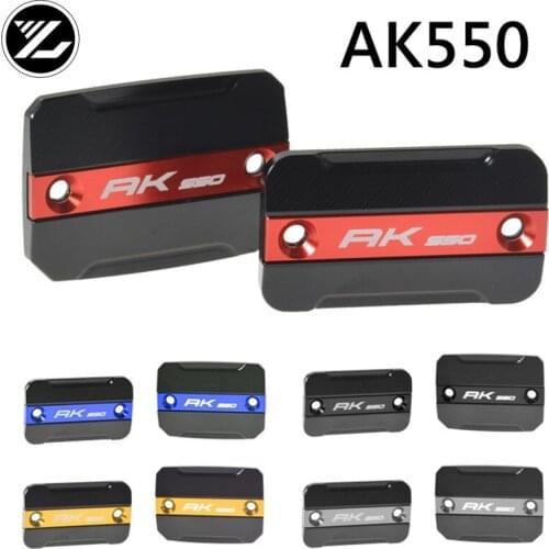 For Kymco AK550 AK 550 2017 2018 Motorcycle Accessories CNC Aluminum Alloy Front Brake Fluid Reservoir Oil Cup Cap Cover