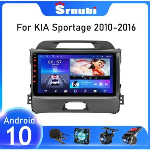 Android 10.0 4+64G 2 din Car Radio Multimedia RDS DSP 48EQ IPS Video Player For KIA Sportage3 2010-2016 GPS Navigation Autoradio