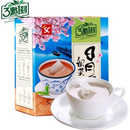 Free shipping Quarter past three Sun Moon Lake Milk Tea Bag Milk Tea Backflush Tea Bag 5 Pack
