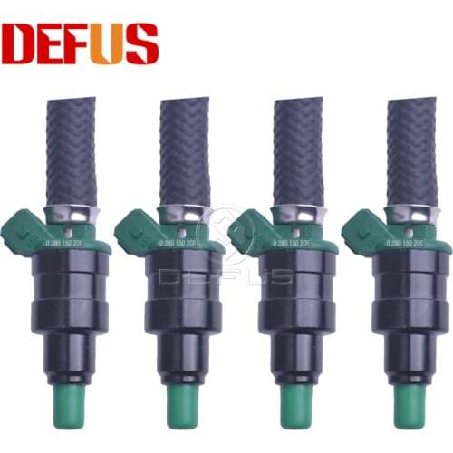 DEFUS 4X 0280150206 Fuel Injector Bico Nozzle For VOLKSWAGEN VANAGON 83-91 2.1 1.9 Injection Values 0 280 150 206 025906031 NEW