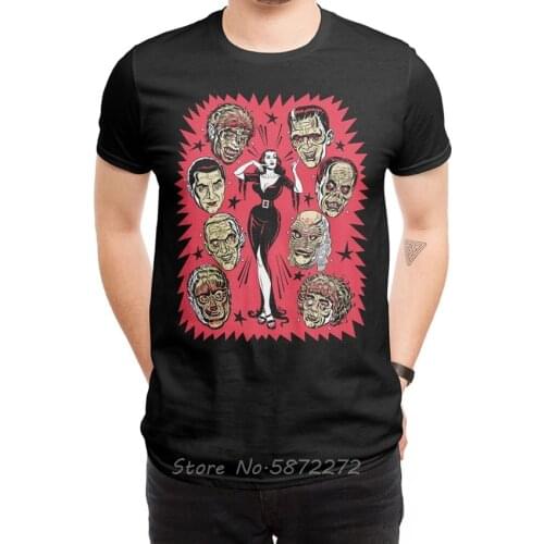 Mystery Date T Shirt Pop Culture Halloween Werewolf Frankenstein Creature From The Black Lagoon Horror Elvira Bucketfeet Tshirt