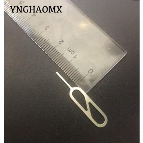 Wholesale 1000pcs/lot Sim Card Ejector Tool Sim Card Tray Eject Pin Key Tool For iphone 12 11 xs max x 8 7 6 5