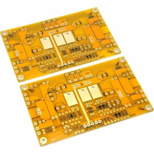 One Pair PCB For PASS A3 HIFI Class A Single-ended Amplifier board 2 Boards