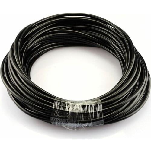 1/4" Size 4.5mm Black Watering Hose Tubing for Micro Drip Irrigation System