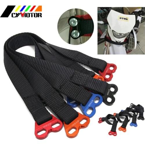 Motocycle Rescue Pull Bundle Belt Draw Leashes link Ropr Cord For KTM KAWASAKI SUZUKI HONDA YAMAHA EXC YZF KXF 125 250 350 450