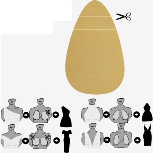 1Pair Push Up Invisible Bra Adhesive Nipple Cover Pasties Boob Breast Lift Tape Nipple Protector For Women