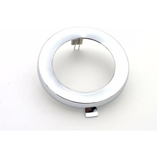 1Pcs LH=RH Chrome Fog Light Lamp Cover Trim Ring For Subaru Forester 2011-2013
