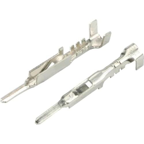 100 PCS 1.5 Series Copper Terminals Automotive Terminals Tinned Pin DJ611A-1.5A