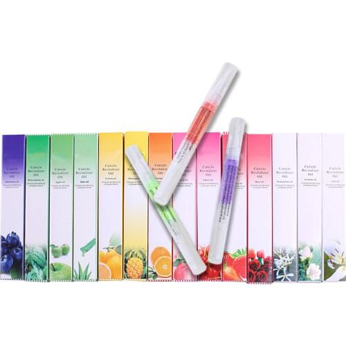 15 Favors Nail Nutrition Oil Pen Nail Treatment Revitalizer Cuticle Oil Pen Softener Pen Nail Nourish Manicure Nail Care Product
