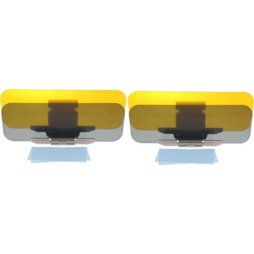 2pcs Car Anti dazzle Sun Visor Goggle HD Day Night Vision Driving Mirror Sun Visor