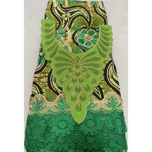 2020 African 100% Cotton Swiss Voile Lace Fabrics With Neck Designs Embroidery in Switzerland Dry Cotton Lace Fabrics 5yards